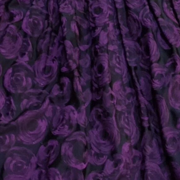 Max & Cleo Dress  Black and Purple– Size 14 - Picture 2 of 3